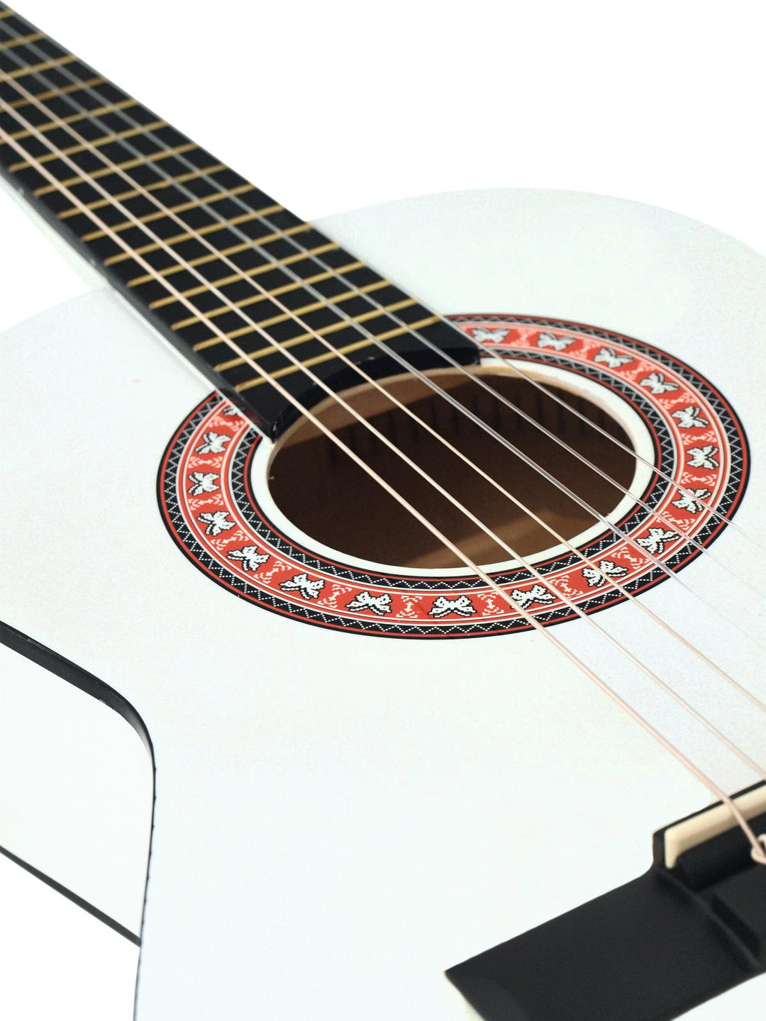 DiMavery AC-303 Klassisk Spansk Guitar 1/2 (Hvid)
