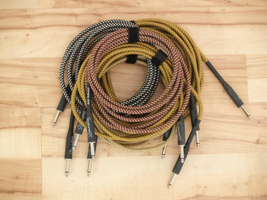 DiMavery Instrumkabel, 3m, Sort/Sølv