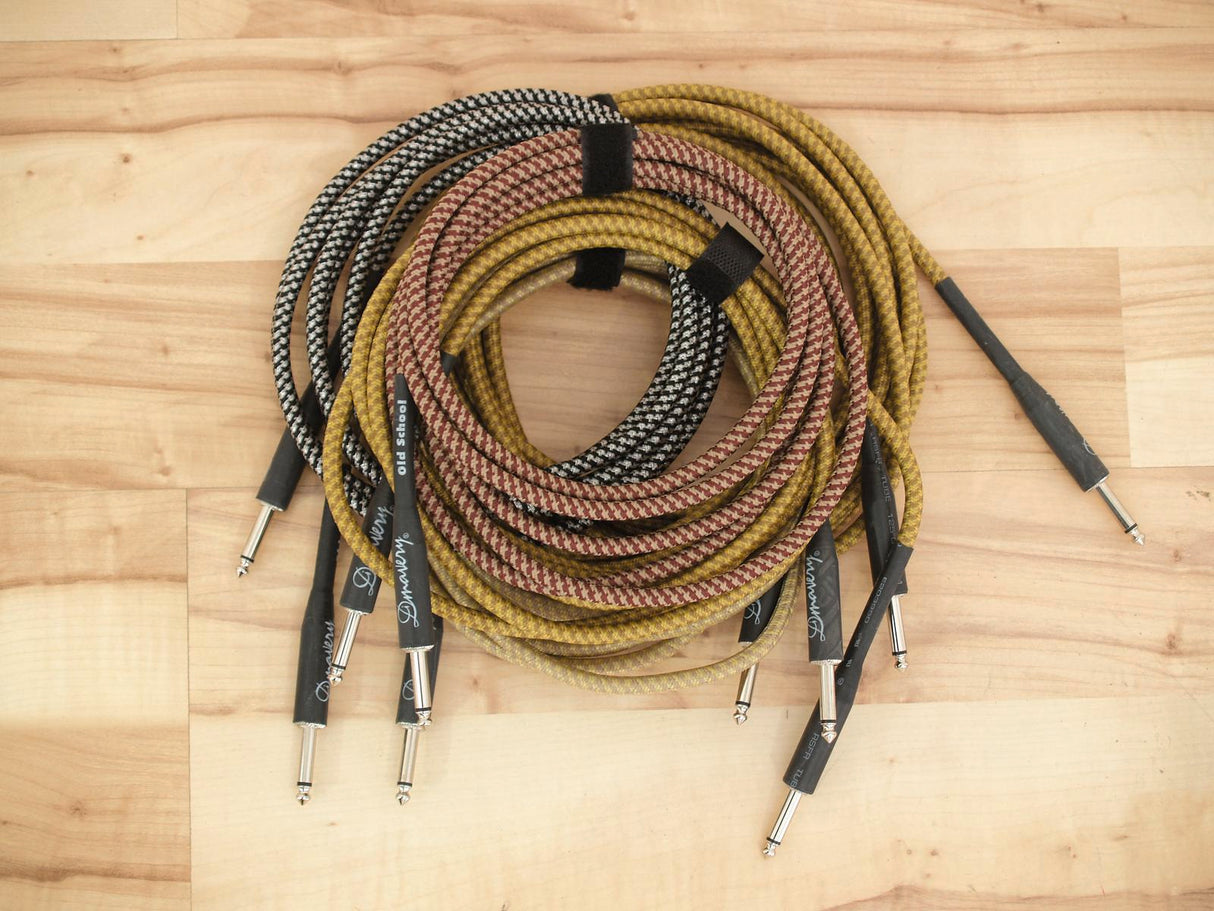 DiMavery Instrumkabel, 3m, Sort/Sølv