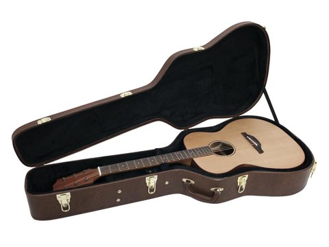 DiMavery Flightcase Western Guitar, Brun