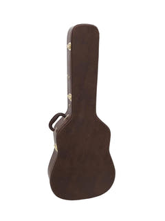 DiMavery Flightcase Western Guitar, Brun