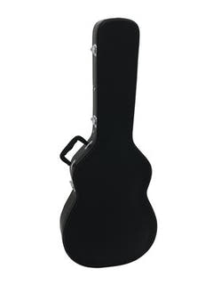 DiMavery Flightcase Western Guitar, Sort