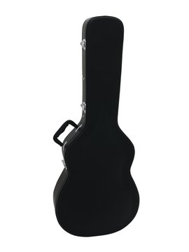 DiMavery Flightcase Western Guitar, Sort
