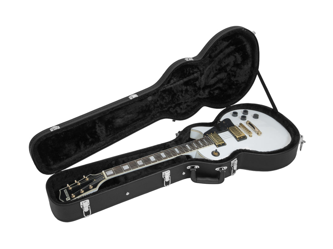 DiMavery Flightcase El-Guitar LP, Sort