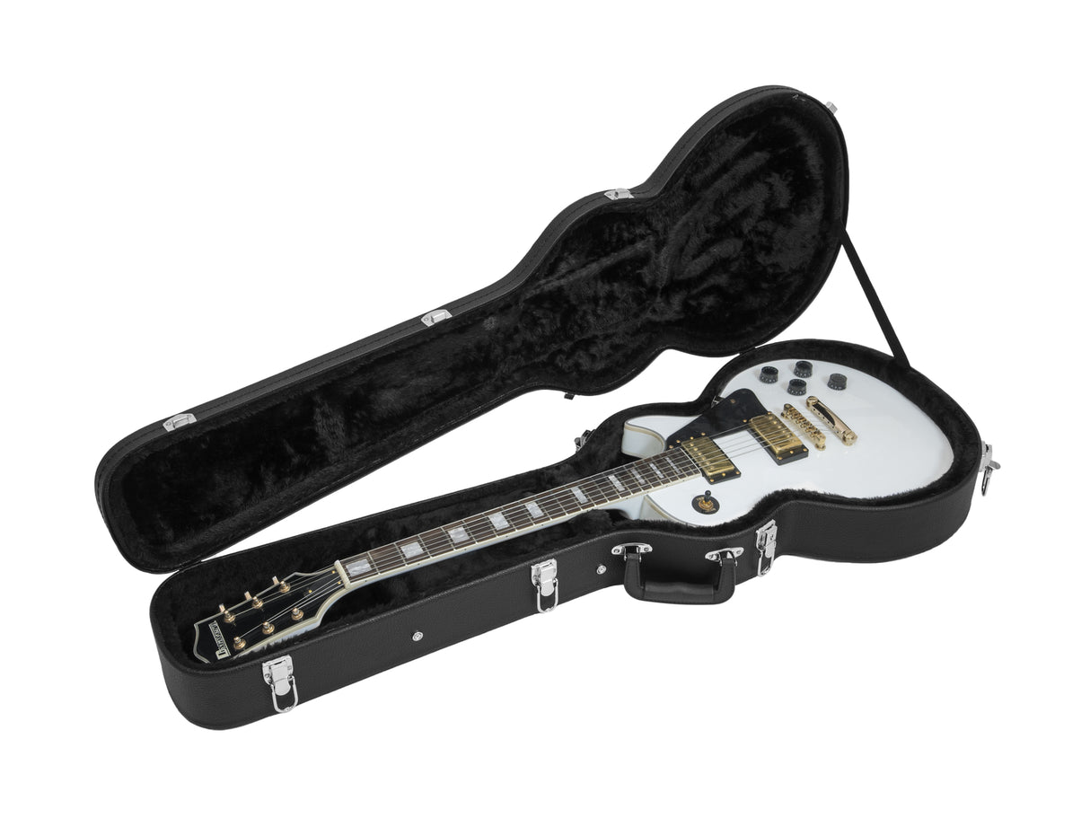 DiMavery Flightcase El-Guitar LP, Sort