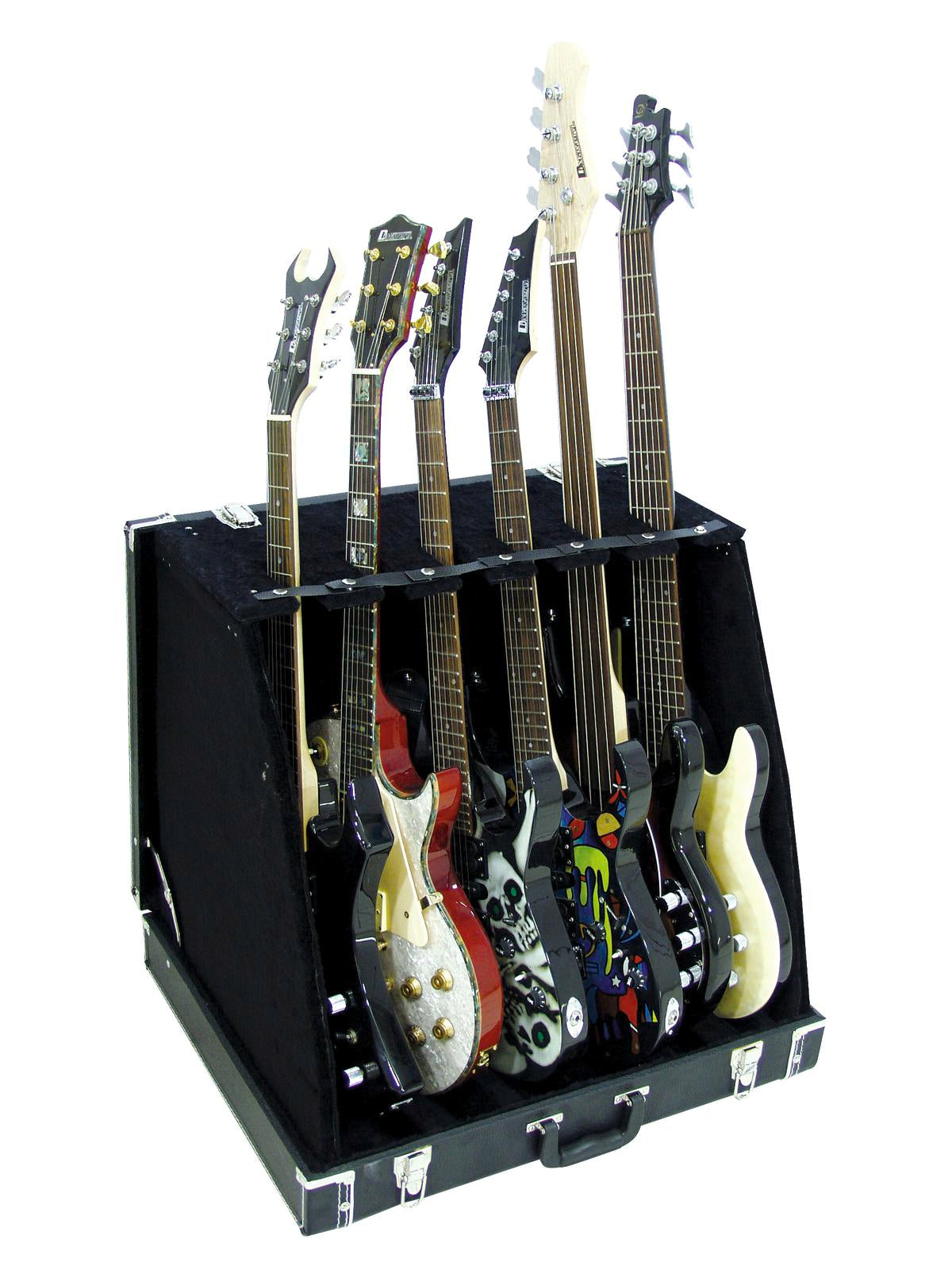 DiMavery Flightcase Stativ til 6 guitar