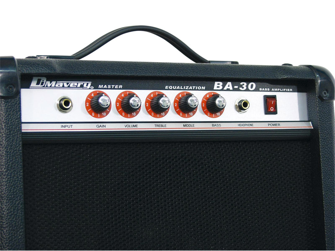 DiMavery BA-30 Bas Forstærker 30W