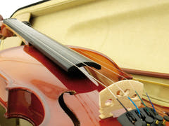 DiMavery Violin 4/4 m. Bue og Taske