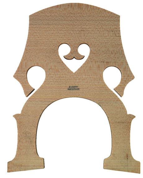 Aubert Double bass bridge - 4/4 4-string (Foot width 154)