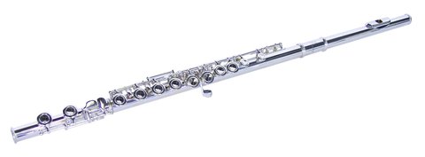 DiMavery QP-10 C Flute, Sølv-plated