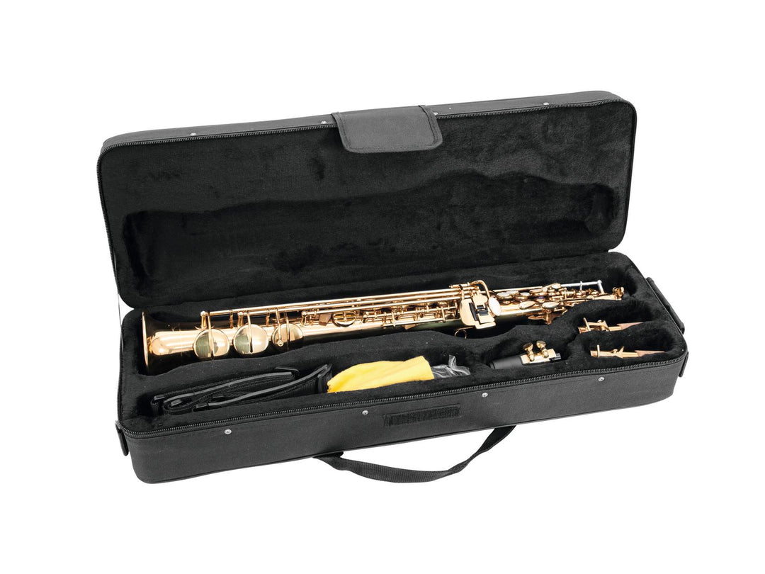 DiMavery SP-10 Bb Soprano Saxofon, Guld