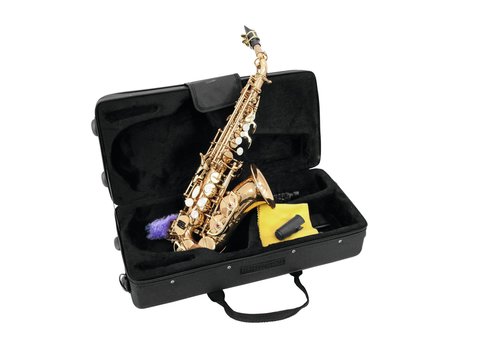 DiMavery SP-20 Bb Soprano Saxofon, Guld