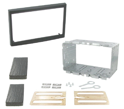 2-DIN kit til Peugeot 207 & 307 u. Baksensor