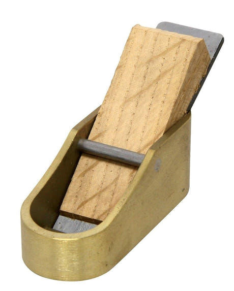 Herdim hvælvingshøvl Mittenwald, 74 mm, buet sål