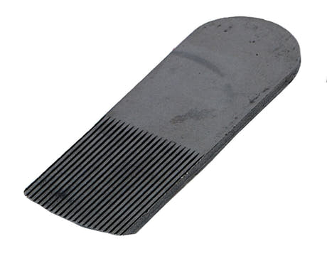 Herdim Toothed blade plane - 8 mm Arched sole