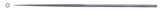 F.Dick nålefil Mäuseschwänzchen, 100 mm, Ø 2,1 mm, hugning 1