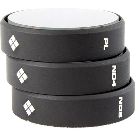 PolarPro DJI Phantom 3,  3-pack filter PL, ND4, ND8 for DJI Phantom 3