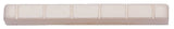 GEWA nut i plast til klassisk guitar, lige, 51,7 x 6,0 x 9,5/9,0 mm