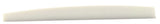 Fire & Stone plastsaddle, western guitar, buet, 76,9 x 8,4 x 2,9 mm