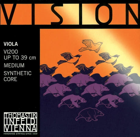 Thomastik-Infeld Strings For Viola Vision synthetic core - Medium (VI200)