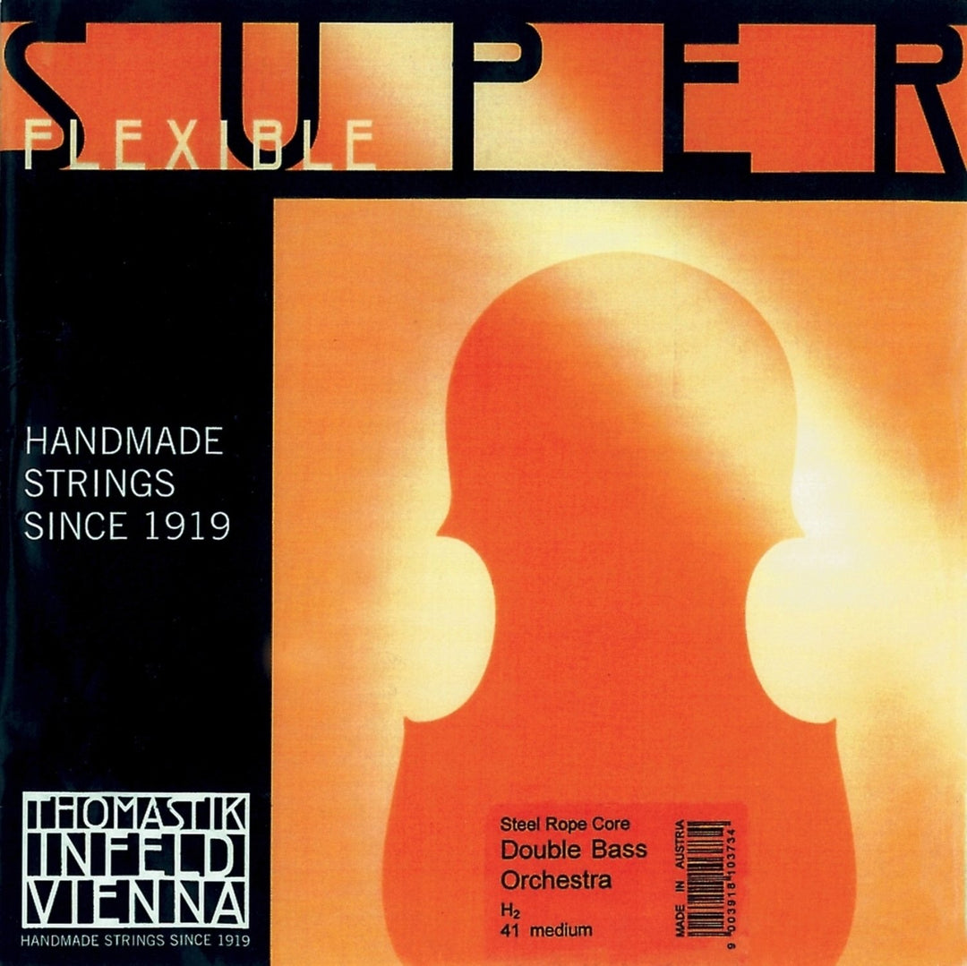 Thomastik-Infeld Double bass strings Superflexible rope core - D x (37)