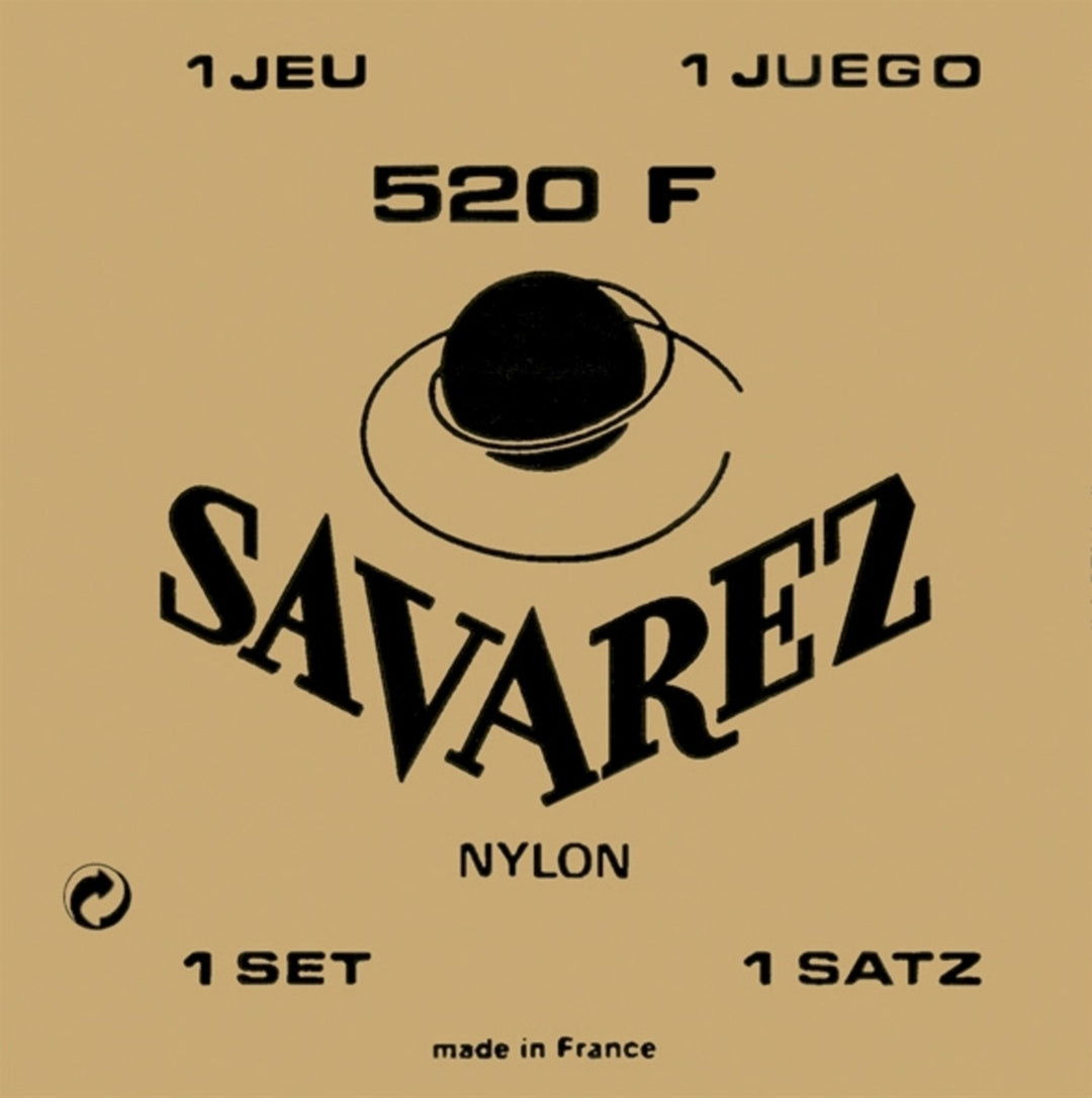 Savarez Strings for classic guitar Traditional concert 520 - Set normal G3w (520F)