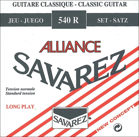 Savarez 540R Rød Alliance guitarstrengesæt, norm