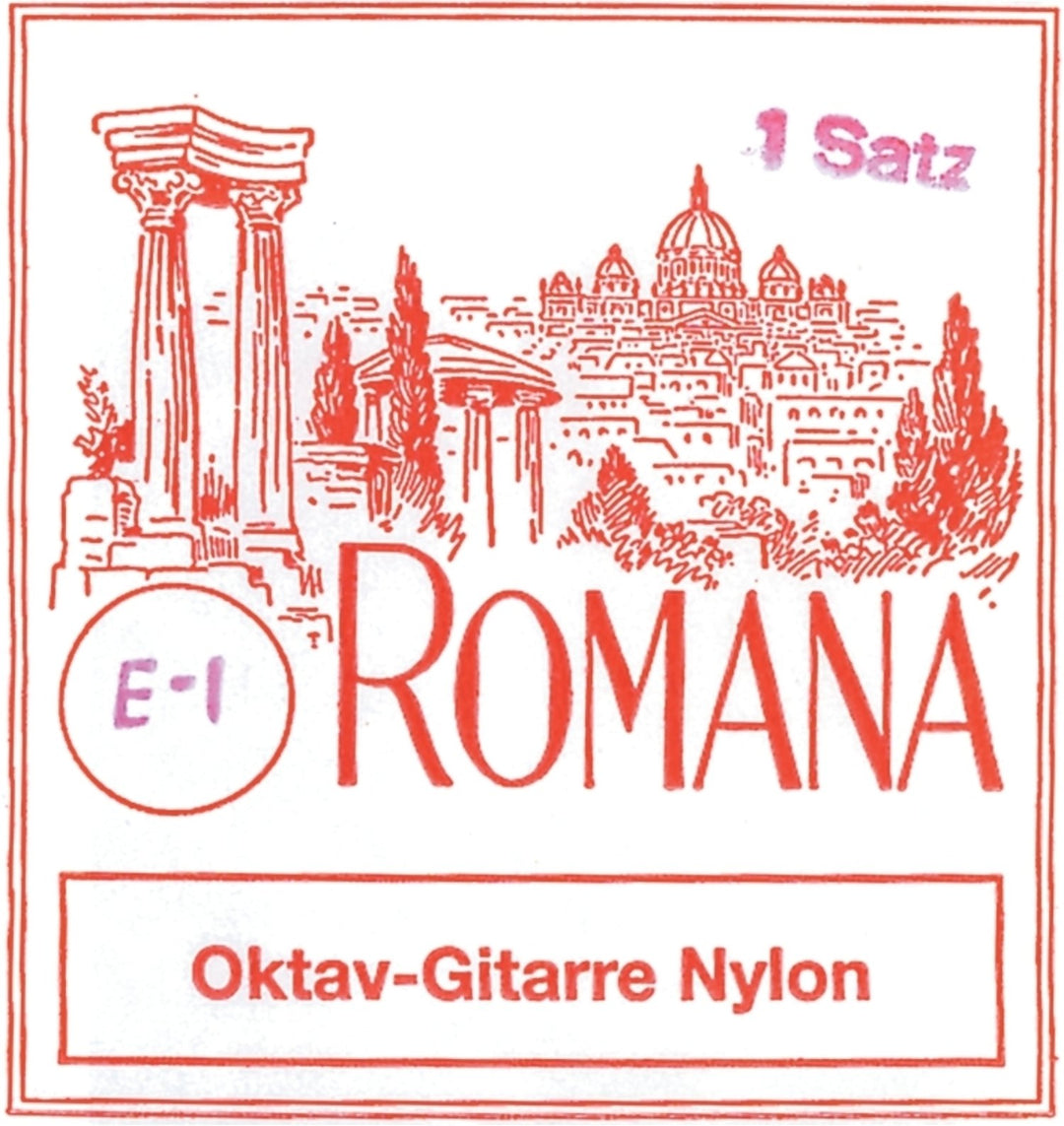 Romana Octave guitar strings - Set nylon