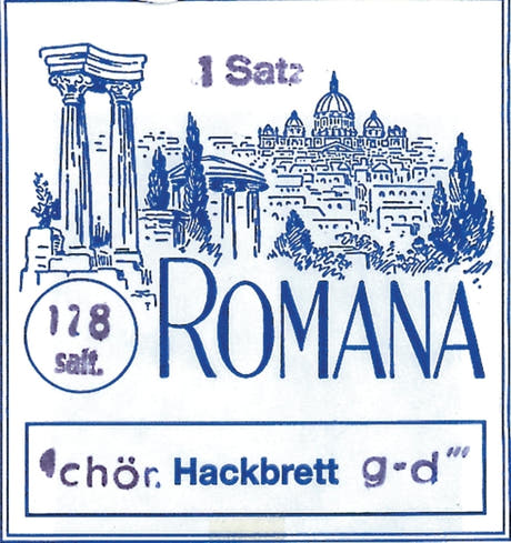 Romana Dulcimer strings - B4