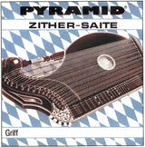 Pyramid Strings for zither Fingerboard strings, Munich tuning - Set (D-Bronze) (590.300)