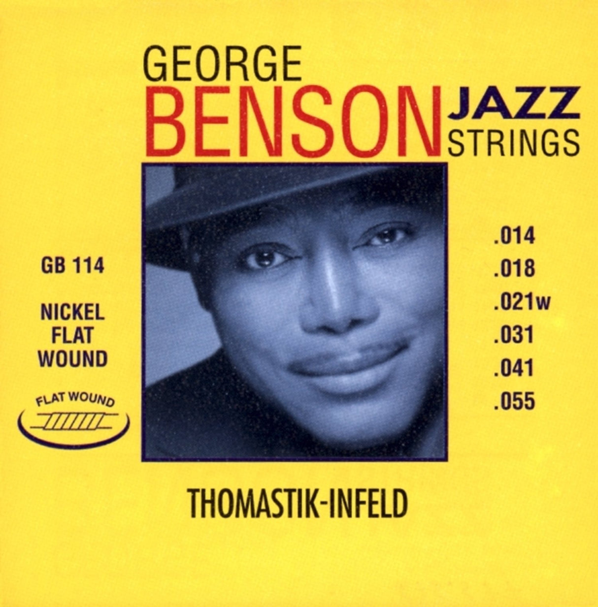 Thomastik-Infeld Strings for E-guitar George Benson Jazz Guitar - E6 .055fw (GB55)