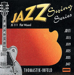 Thomastik-Infeld Strings for E-guitar Jazz Swing Series Nickel Flat Wound - Set 011 flatwound (JS111)