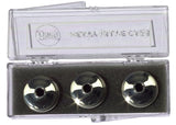 Vincent Bach Heavy Valve Caps til Stradivarius trompet, forsølvet