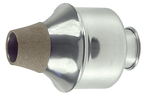 Tom Crown wah-wah-dæmper til trompet i Bb og C, aluminium