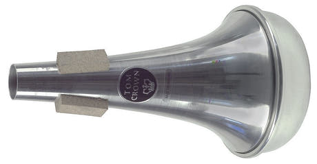 Tom Crown straight-dæmper til basbasun, aluminium