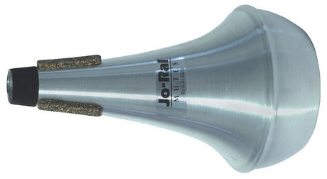 Jo-Ral 1A straight-dæmper til tenorbasun, aluminium