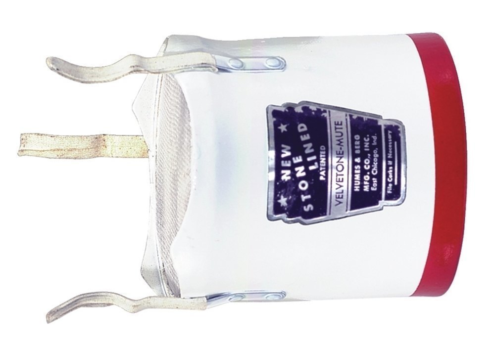 Humes & Berg Velvet-Tone 108A bucket-dæmper til trompet, 5"