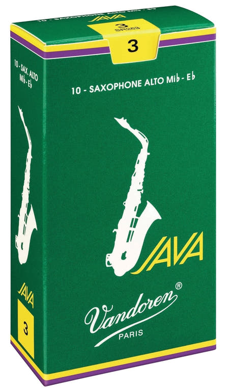 Vandoren Reeds Alto Saxophone Java - 3 1/2