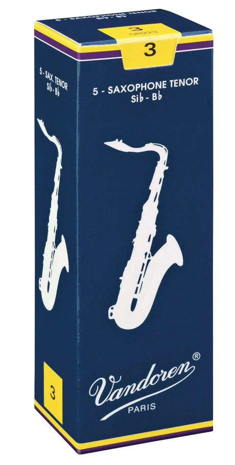 Vandoren Reeds Tenor Saxophone Traditional - 3 1/2