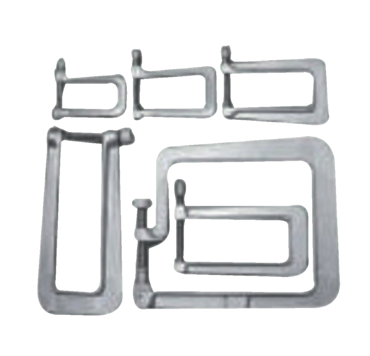 GEWA Repair clamp - Set with 6 pieces