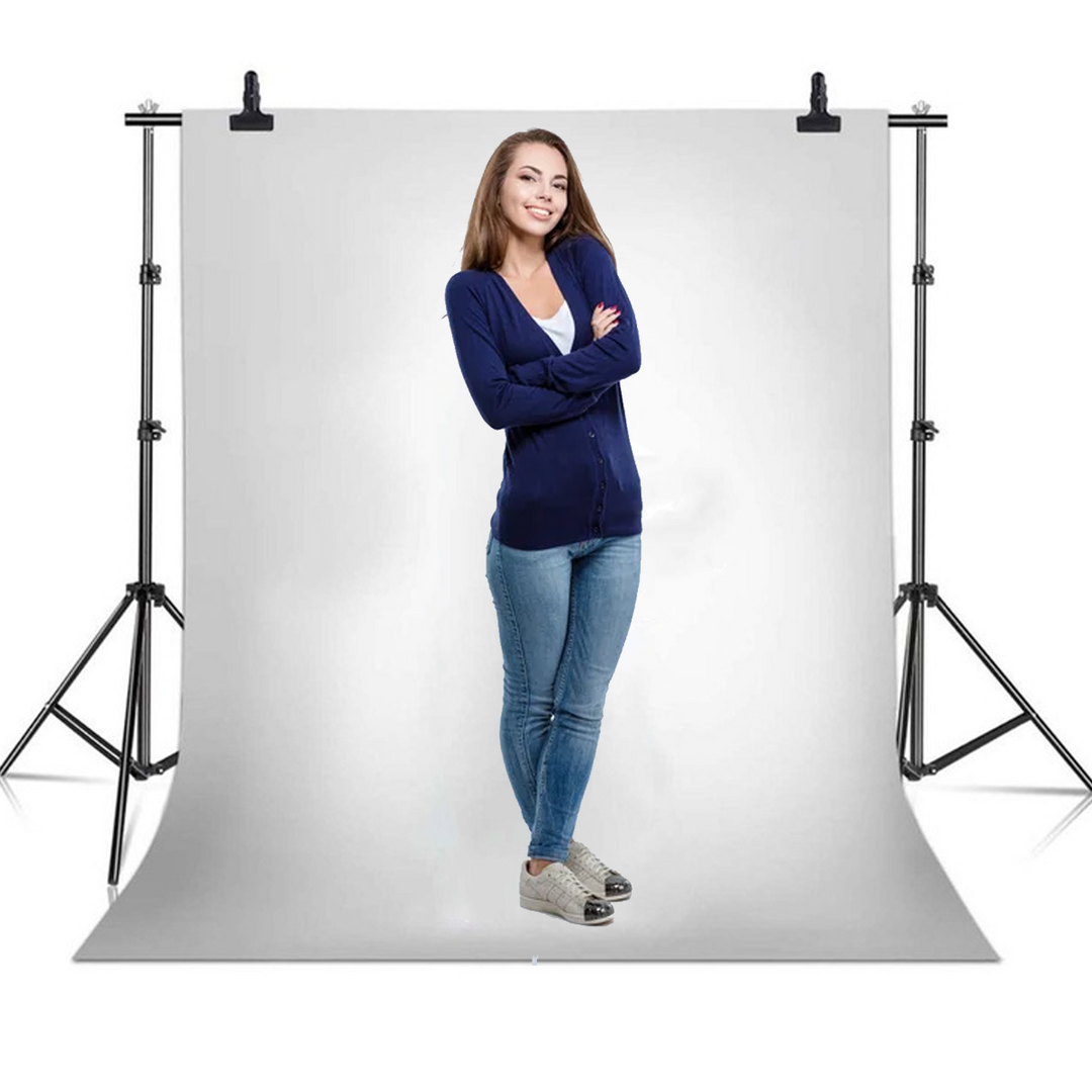 Baggrundsstativ – 200x200cm med cover og 4 klemmer