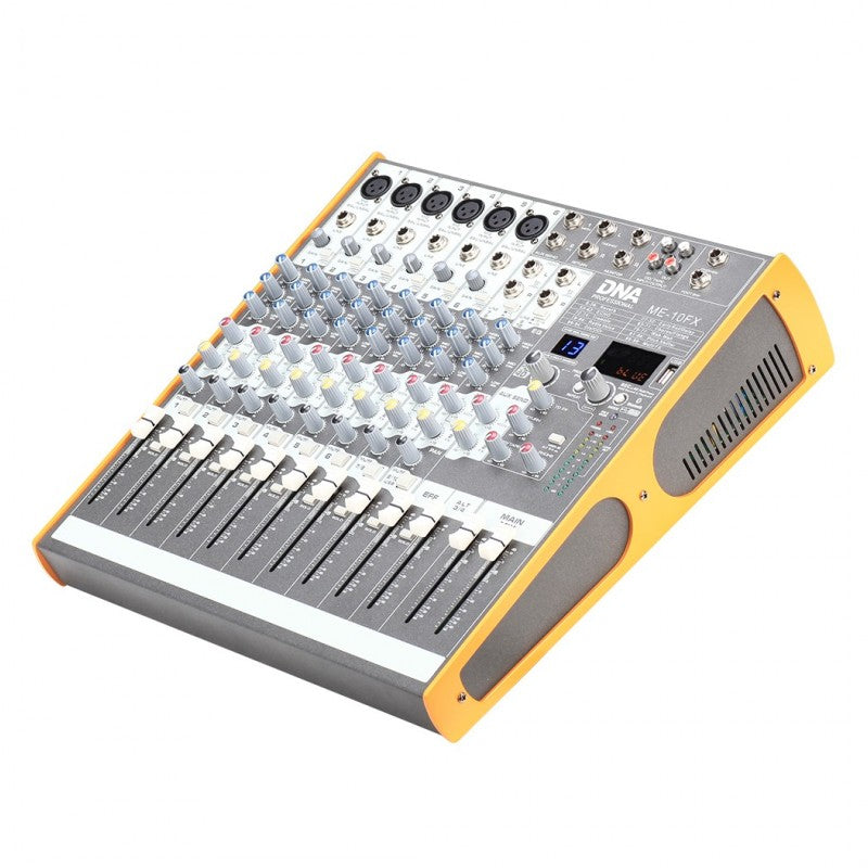 DNA ME-10FX lydmixer - 10 kanaler USB Bluetooth