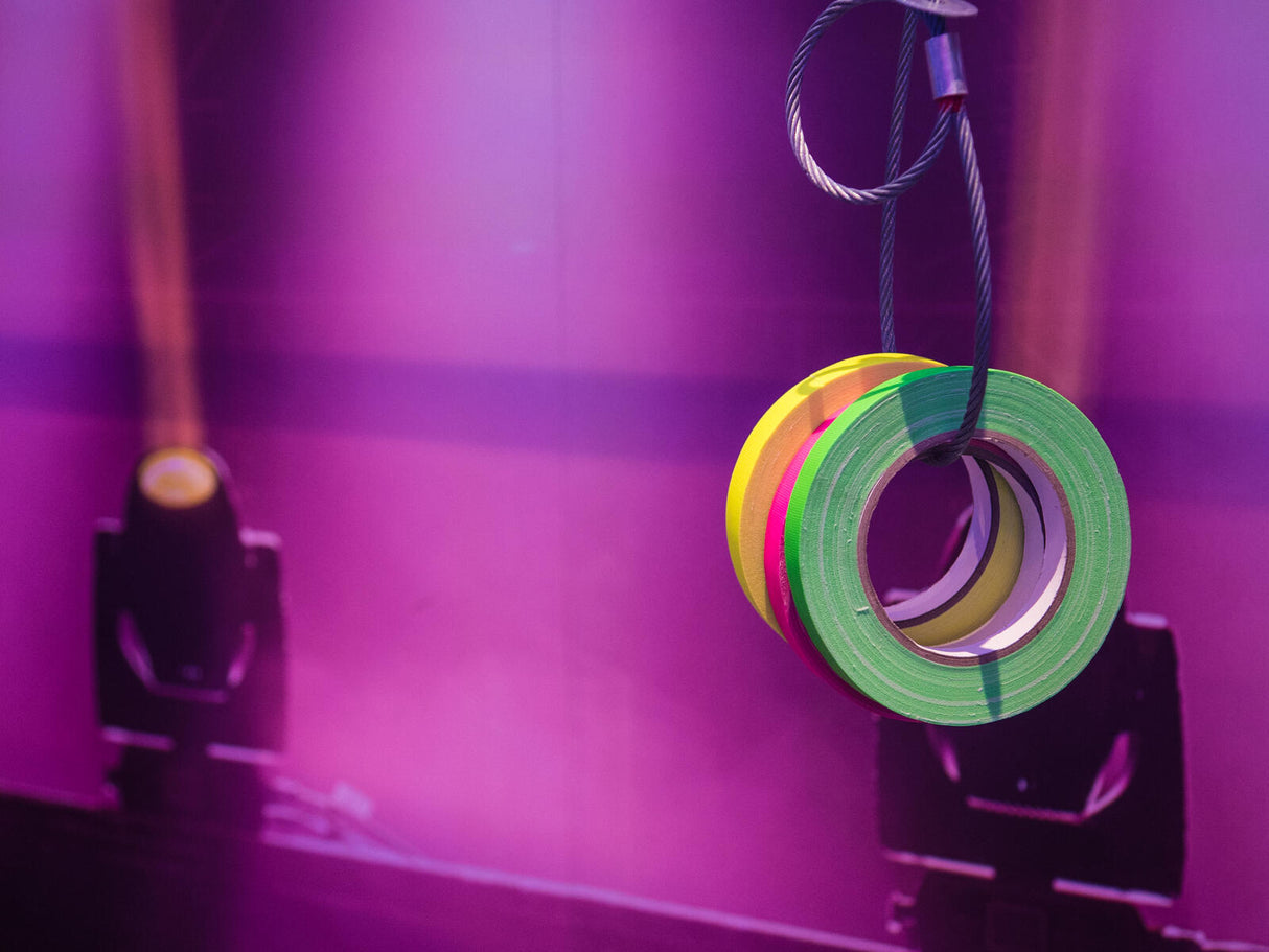 Neon Gaffa Tape (19mm x 25m)