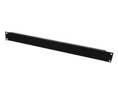 OMNITRONIC Front Panel Z-19U-shaped, steel, black 1U