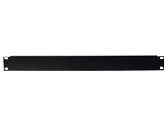 OMNITRONIC Front Panel Z-19U-shaped, steel, black 1U