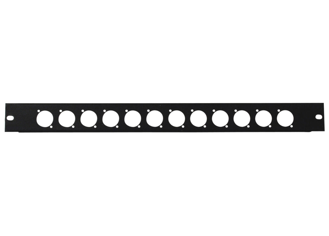 OMNITRONIC Front Panel Z-19 12 x XLR (D-type) 1U