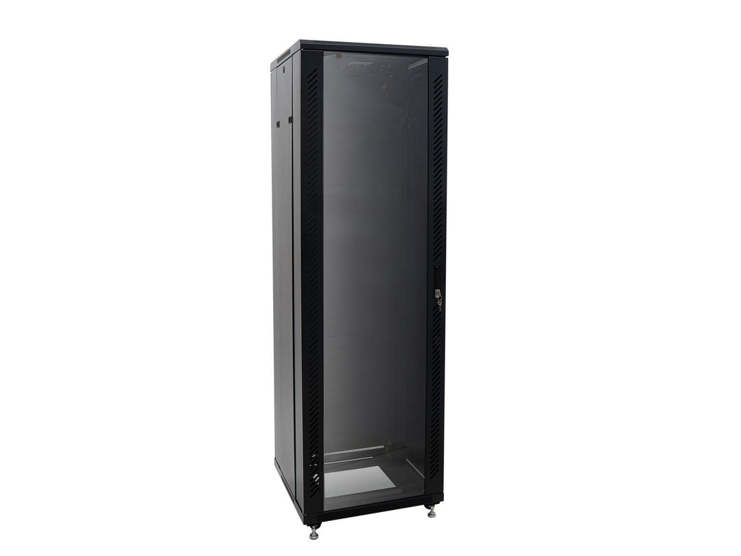 ROADINGER SSC-36 Steel Cabinet with Glass Door 36U