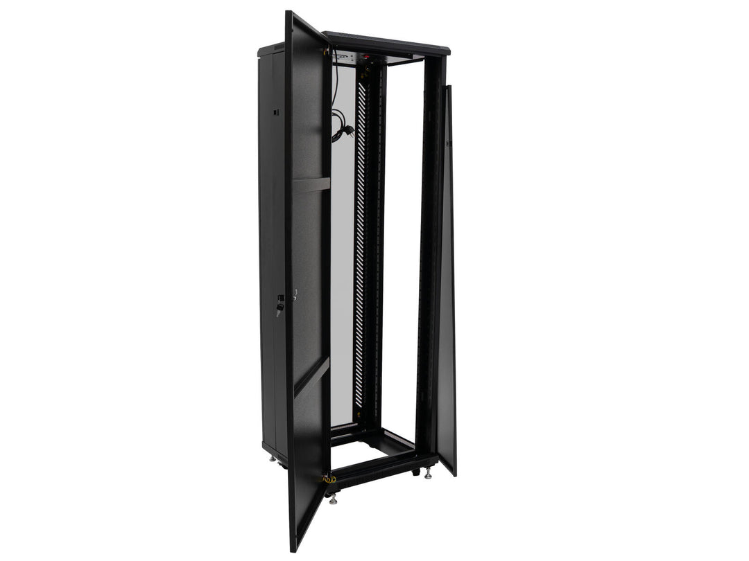ROADINGER SSC-36 Steel Cabinet with Glass Door 36U