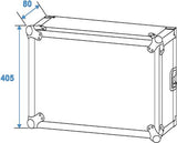 Forstærker Rack 8 Unit m. Hjul (45cm)