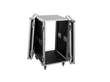 ROADINGER Amplifier Rack PR-2ST, 18U, 57cm with wheels